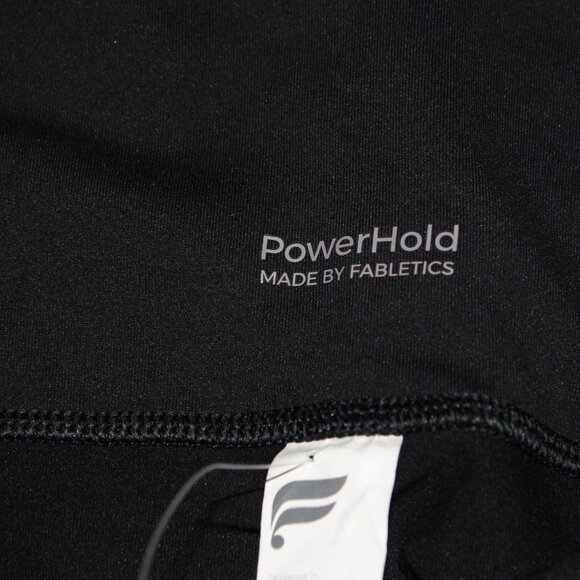 Black Fablectics On The Go Capris Size XL New - Picture 2 of 4